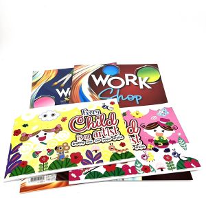 สมุดวาดเขียนคุณภาพดี ราคาเบาๆ ประหยัดแต่คุ้มค่า กระดาษผิวเรียบ