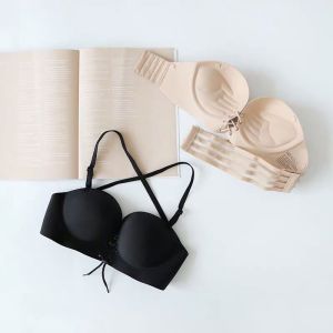 ÁO NGỰC SU ĐÚC DÂY RÚT THẮT BÀN TAY SIÊU NÂNG NGỰC KHÔNG DÂY DÀNH CHO ÁO HỞ LƯNG + dây trong bản lưng trong