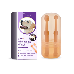 Yegbong Pet Toothbrush Set Dog Toothpaste Silicone Soft Toothbrush Cat Puppy Teeth Tongue Cleaning Brush Oral Care Kit Pet Supplies Pet Dog Toothbrush Brush Silicone Soft Toothbrush Oral Care Puppy Toothbrush Toothpaste Pet Kit Teeth Cleaning Cat Care