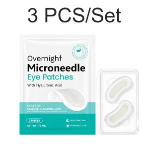 2x Vitamin E Microneedle Eye Patches 0.25mm Stabilizing Restoring Chapped Skin Care Anti Dryness Skin Nourishment Seasonal Repai