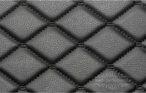 (Ready To ship) For Toyota Harrier car floor mats -3 pieces waterproof dustproof shockproof front and back PU leather car