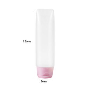 BESTITIT Lotion 30/50ml Travel Refillable Container Jar Squeeze Sub-bottle Hose Bottle