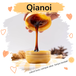 Medium Size - QIANOI SUGAR WAXING KIT SEPAKET PENCABUT PENGHILANG BULU KETIAK KAKI DAN BADAN NATURAL SUGAR WAX AMPUH ALAMI SAMPAI AKAR HAIR REMOVAL MISS V AMAN SEMI PERMANEN