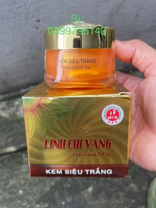 Kem Siêu Trắng Da Linh Chi Vàng Vip 25g
