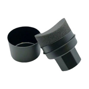Car Tire Waxing Sponge Car Wax Applicator Pad With Lid Curved Shaped Tire Cleaning Tools