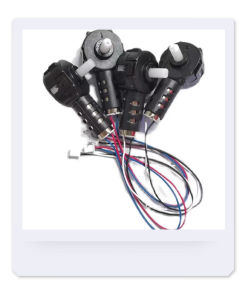 E88 RC Drone Spare Parts 7mm Brushed Coreless Motor with Gear Connector CW / CCW Replacement Accessories