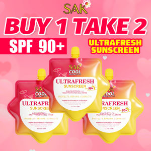 【BUY 2 TAKE 3】sak Sunscreen Ultra White Sunscreen Whitening Wear Sun Screen Sunblock NEW! spf90++++
