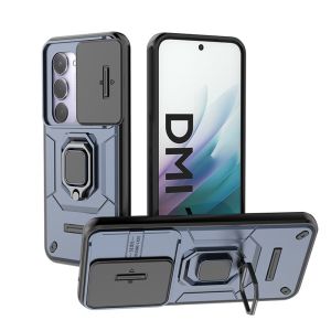 For Xiaomi Redmi 15 4G Case Armor Shockproof Magne Holder Ring Case For Redmy 15 Redmi15 4G Camera Lens Protective Cover