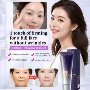 Official Authentic Product! Golden Snake Oil Cream Collagen Infusion Cream Anti-Aging Firming Light Lines Lifting Hydrating Moisturizing黄金蛇油面霜