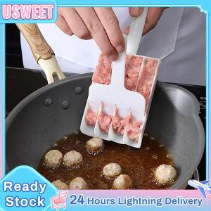 4 Rows Plastic Meatball Maker Set Meat Ball Maker Mold Set Fried Meat Making Balls Mold Kitchen Cooking Accessories