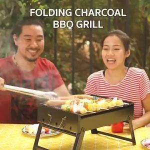cod-ship with 24hMysteryHero Arang Batu BBQ Grill Portable Charcoal BBQ Grill Outdoor Barbecue Camping and Tailgating Easy Cooking Barbecue Grill Barbecue Grill