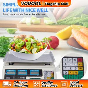【Clearance Sale】 Stainless Steel Digital Kitchen Weighing Scales LCD Display Industrial Scales with Zero Peeling Function for Food Weight
