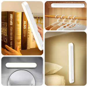 Night Light for Bedroom with Remote Control Timer Rechargeable Dimmable Wall Lamp Indoor for Living Room Study