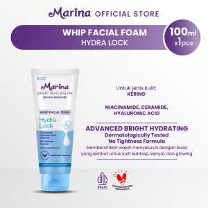 marina facial foamn - marina expert white & glow whip facial foam