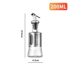 UNQIN Multifunctional Durable Kitchen Olive Oil Vinegar Cooking Tools Oil Kettle Wine Bottle Seasoning Storage Dispenser