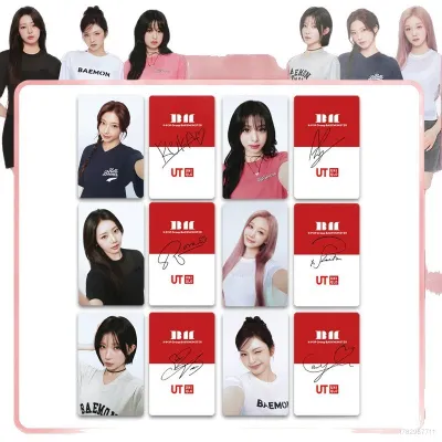 clu 6PCS/Set BABYMONSTER AHYEON LOMO Card RUKA Postcards Collection Stars Peripheral ulc