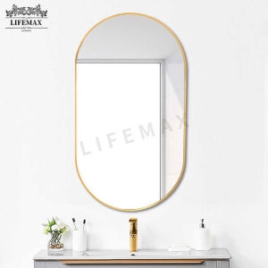 Bathroom Mirror Oval bathroom bathroom wall hanging cosmetic mirror bathroom mirror wall decorative mirror