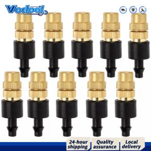 50 ชิ้นมีหมอกหัวฉีดสวนสปริงเกลอร์หัวสปริงเกลอร์ชลประทานหัวฉีดอะตอมสำหรับการรดน้ำทำสวน