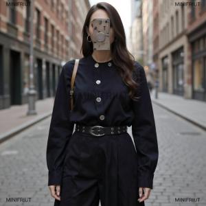 [COD] MINIFRIUT Y2K Hollow PU Leather Fashion Punk Belt For Men Women Street Vintage Gothic Waistband Trendy Accessories