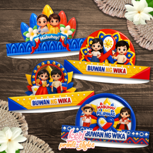 Buwan ng Wika head dress / Buwan ng Wika School event head dress