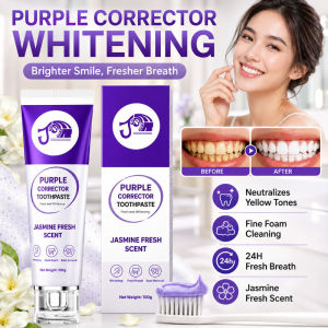 Jasmine Whitening Toothpaste Natural Whitening Formula Fresh Breath Removes Stains Oral Care