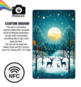 Touch n Go Card- CHRISTMAS LIMITED EDITION -NFC TNG Card Reload with Mobile Phone Use at TolParkingMRT LRTRapid