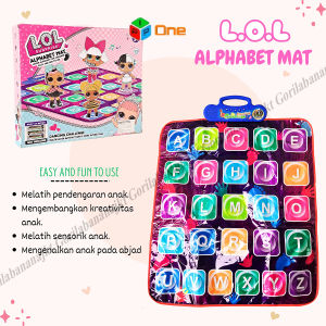 Mainan Alphabet Mat Lol musik edukasi anak playmat