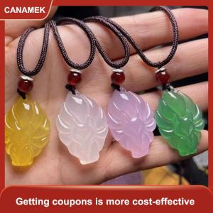 【CANAMEK 】 Fox Queen Necklace Nine-Tailed Fox Pendant Mid-Length Fox Necklace Good Luck Necklace