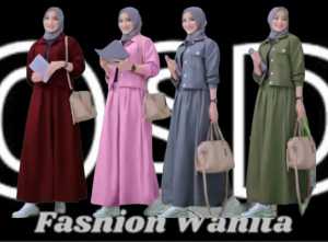 SETELAN MELIA 1 SET ROK ATASAN ROMPI // SETELAN WANITA KEKINIAN // SETELAN WANITA TERBARU