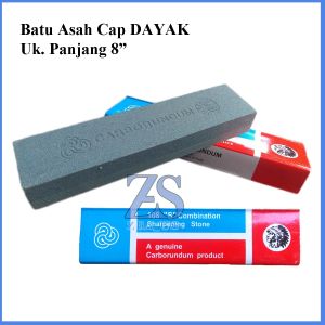 Batu Asah high quality Cap Dayak/ carborundum 108 s combination / Ungkal ukuran 8 inch
