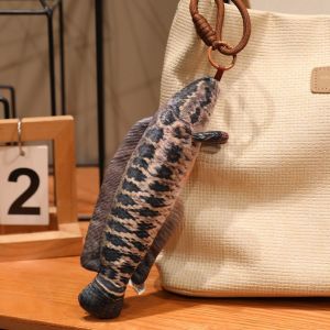 DIVATEN 20CM Fish Plush Toys Realisti Fish Series 3D Simulation Fish Fish Pendant Keychain Lovely Plush Stuffed Hanging Fish Doll Gifts