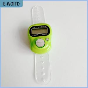 【E-WOITD】 Finger Counter Compass LED Electronic Handheld Tally Counter Clicker Counter Ring