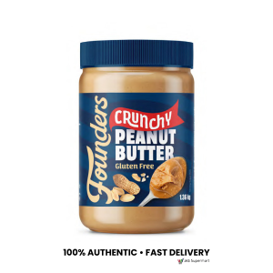 Founders Peanut Butter 1.36kg – Creamy or Crunchy Spread