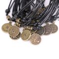 XZCXC Men Ankle Chain Bracelet Sandal Personality South Black Rope Foot Jewelry Foot Chain 12 Constellations Anklet. 