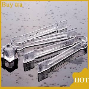 [Buytra] 1Pc Plastic Kitchen Ice Tongs Food Serving Tong Cube Sugar Clip Grabber