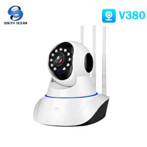 V380 Pro CCTV Camera Connect Cellphone With Audio And Speaker Cctv Camera Wifi Connect 360 IP Security Cameras Home Security Night Vision