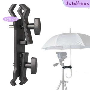 Joldhans Photography Camera Lighting Umbrella Holder Clamp Clip for Tripod Light Stand