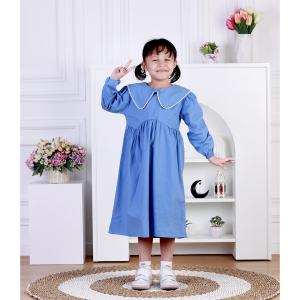 Dungdungkids Midi Dress Izzati Katun 3 - 10 Tahun