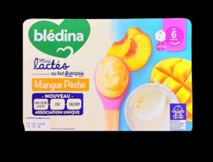 Sữa Chua Nguội Bledine Cho Bé vỷ 6 hộp nhỏ