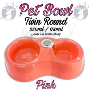 PET BOWL / DOG & CAT FEEDING BOWLS / BOWLS FOR ANY PET / 5 KINDS OF BOWLS / DUAL & SINGLE PET BOWLS