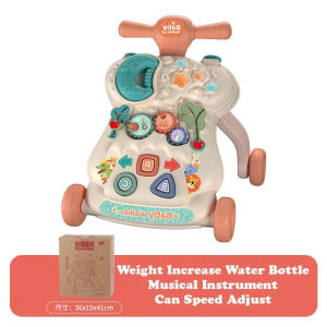 **Malysia Seller ** Baby Walker With Light Building Blocks Board Fun Music Song Play Toy for Toddler Learn Walk Early Education