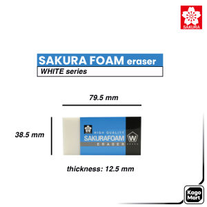 Sakura Foam Eraser Pencil Penghapus Pensil