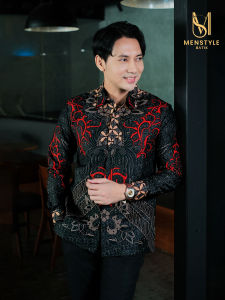MENSTYLE BATIK - Kemeja Batik Pria Slimfit Lapis Furing Zyandru Sanggit