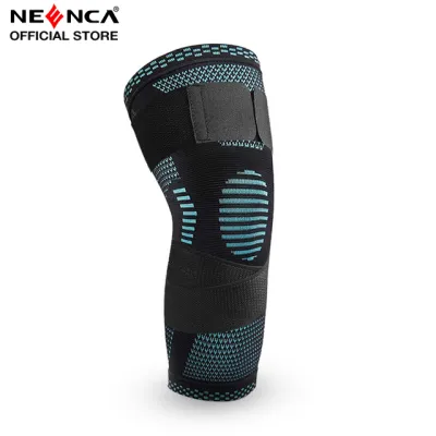 NEENCA Knee Brace Knee Compression Sleeves with Strap Support Men and Women for Knee pain ACL Meniscus tear Jogging Running Gym (Single)