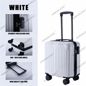 TRAVELCUL 18 Inch Hand Carry Luggage Suitcase Travel Trolley Case Lightweight  Boarding Luggage