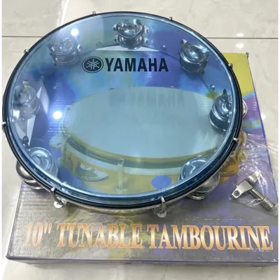 Trống gõ bo inox cao cấp có viền - Trống Tambourine - Trống lục lạc inox MT6 Shop Guitar Vn Store