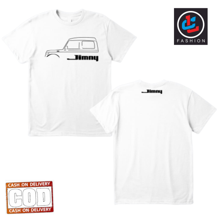 kaos baju mobil suzuki Jimny SJ410 siluet side look kaos otomotofi