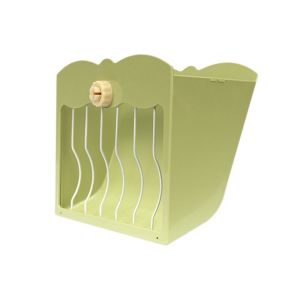PETPARADIS Hanging Rabbit Grass Rack Plastic Large Capacity Grass Basket Small Animal Cage Accessories Hay Rack Rabbit Hay Holder For Ferret Bunny Chinchillas