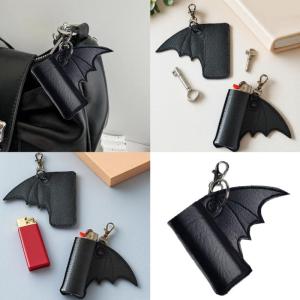 Fashionable Bat Shaped Lighter Protective Sleeve Smooth Surfaces Easy Maintenance Keychain Accessory For Travel