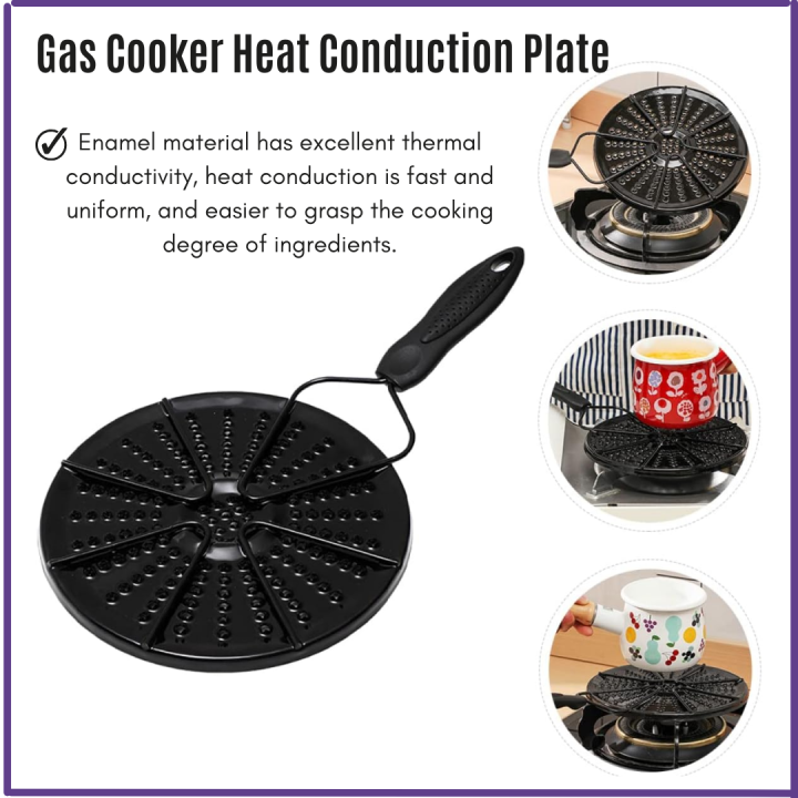 Gas cooker heat conduction plate tray difusser reducer flame guard pallet heat diffuser mat gas